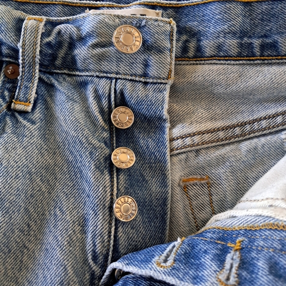 Agolde Parker Shorts - Picture 4 of 7